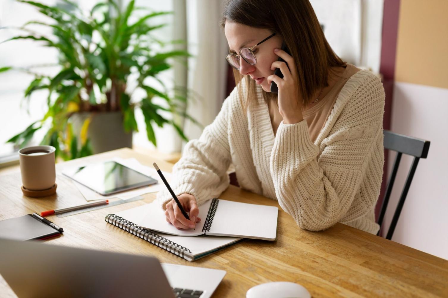 Financial charts and analysis on digital tablet